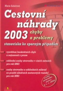 Cestovní náhrady 2003 (Marie Salačová)