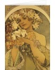 Blahoželanie Alfons Mucha – Flower