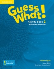 Guess What! Level 2 Activity Book with Online Resources - Pracovný zošit