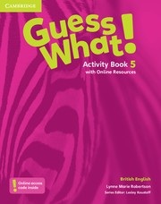 Guess What! Level 5 Activity Book with Online Resources - Pracovný zošit