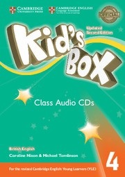 Kid's Box Updated 2nd Edition Level 4 Class Audio CDs (3)