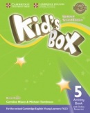 Kid's Box Updated 2nd Edition Level 5 Activity Book with Online Resources - Pracovný zošit