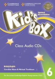 Kid's Box Updated 2nd Edition Level 6 Class Audio CDs (4)
