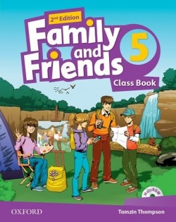 Family and Friends 2nd Edition Level 5 Class Book and MultiROM - učebnica (Simmons, N. - Thompson, T. - Quintana, J.)