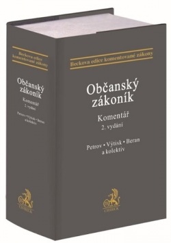 Občanský zákoník. Komentář, 2. vydání (Jan Petrov; Michal Výtisk; Vladimír Beran)