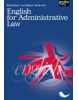 English for Administrative Law (Martin Škurek, Kamila Tozzi; Eva Přidalová)