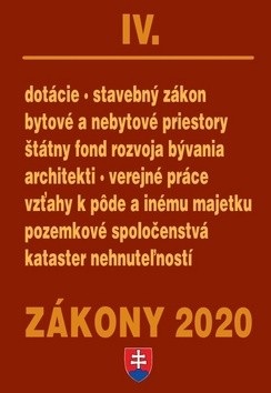 Zákony 2020 IV. (Kolektív autorov)