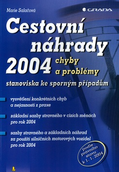 Cestovní náhrady 2004    GRADA (Marie Salačová)