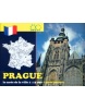 Prague la carte de la ville 1:15 000 + carte postale
