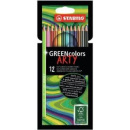 Farbičky STABILO GREENcolors 12ks ,,ARTY,,