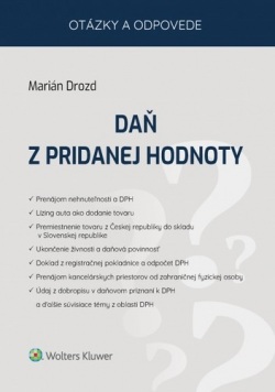 Daň z pridanej hodnoty (Marián Drozd)