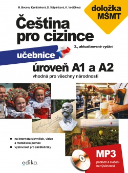 Čeština pro cizince A1 a A2 (Marie Boccou Kestřánková, Dagmar Štěpánková, Kateřina Vodičková, Jitka Veroňková)