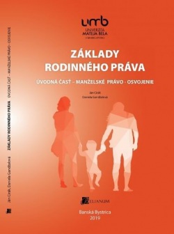 Základy rodinného práva (Ján Cirák, Daniela Gandžalová)