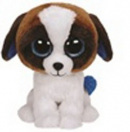 Beanie Boos Duke hnědo-bílý pes 15 cm