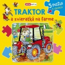 Knížkové puzzle - Traktor a zvieratká na farme (SK vydanie) (Pavlína Šamalíková)