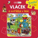 Knížkové puzzle - Vláček a zvířátka v lese (Pavlína Šamalíková)