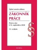 Zákonník práce. 13. vyd., 2020 (Petr Hůrka; Ondřej Novák; Michal Vrajík)