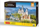 Puzzle 3D NG Zámek Neuschwanstein 121 dílků