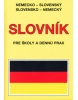 Nemecko - slovenský, slovensko - nemecký slovník