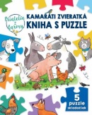Kamaráti zvieratká - kniha s puzzle - Priatelia z farmy (Sebastien Braun)