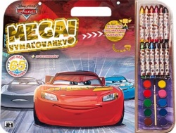 Mega vymaľovankový set/ Cars (Disney/Pixar)
