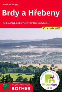 Brdy a Hřebeny 50 tras s daty GPS (Marek Podhorský)