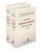 Občanský zákoník I. Obecná část (§ 1-654). Komentář (2 svazky). 2. vydání (Petr Lavický)