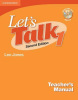 LETS TALK 1 SECOND EDITION TEACHERS MANUAL+CD (Leo Jones)