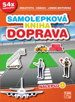 Samolepková kniha - Doprava (Simona Kadlíková)