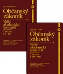 Občanský zákoník 1. svazek §1-487 + 2.svazek §488-880 (Karel Eliáš)