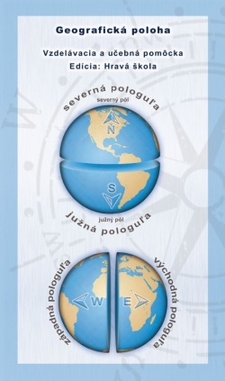 Geografická poloha - hravá škola (skladacia mapa) (Michal Klaučo, Karol Weis)