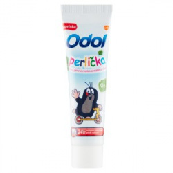 Zubná pasta Odol Perlička s jemnou mätovou príchuťou vhodná pre deti od 0+ 50 ml
