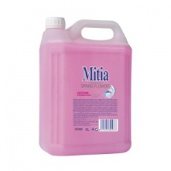 Mitia Family tekuté mydlo s vôňou jarných kvetov 5 l
