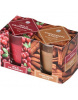 Emocio Wild cranberry & Cinnamon stick vonná sviečka v krabičke 2 x 45 g (Herbert Puchta)