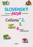 Slovenský jazyk, cvičenia pre 2., 3. a 4. ročník základných škôl (Marta Mancová)