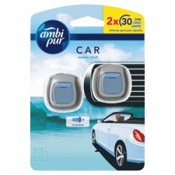 Ambi Pur Car Ocean Mist - vôňa do auta, NÁHRADNÁ NÁPLŇ 2ks