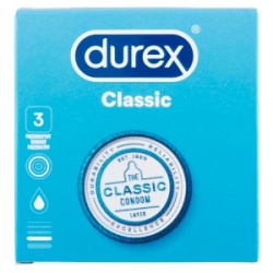 Durex Classic prezervatívy 3ks
