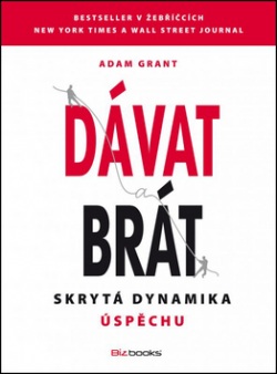 Dávat a brát (1. akosť) (Adam Grant)