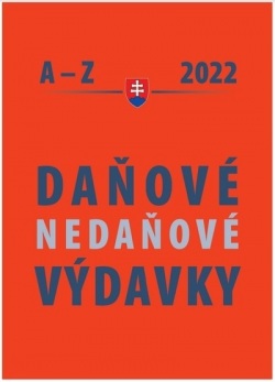 Daňové a nedaňové výdavky A - Z 2022 (Ján Mintál)