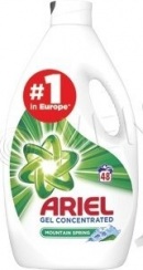 Ariel Gel Mountain Spring - Prací gél na farebné a biele prádlo (48 pracích dávok)