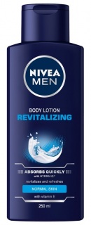 Nivea For Men Body Lotion revitalizujúce telové mlieko pre mužov 250ml