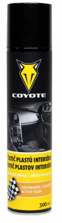 COYOTE Aktívny čistič plastov interiéru 300ml