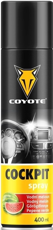 COYOTE Cockpit spray vodný melón aktívny čistič plastov interiéru 400ml