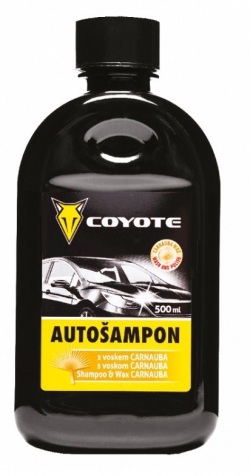 COYOTE Autošampón s voskom 500ml