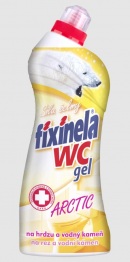 Fixinela Arctic - Čistiaci gél na toaletu na hrdzu a vodný kameň 750 ml