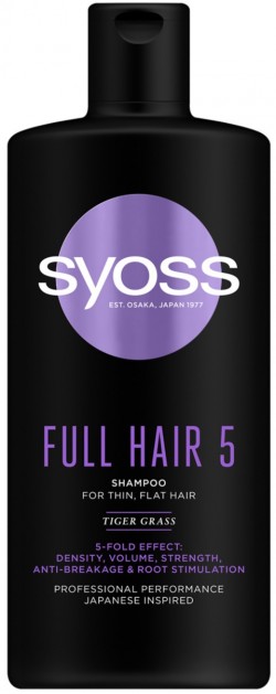 Syoss Full Hair 5 šampón 440 ml