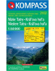 Nízke Tatry - Kráľova hoľa turistická, cykloturistická a lyžiarska mapa 1:50 000