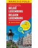 Belgicko/ Luxembursko mapa 1:300 000