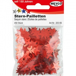 Meyco konfety - hviezdičky strieborné 450 ks