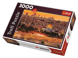 Puzzle Trefl Strechy Jeruzalema - Izrael 3000 dielikov